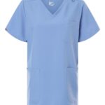 Women's V-Neck 3 Pocket Scrub Top