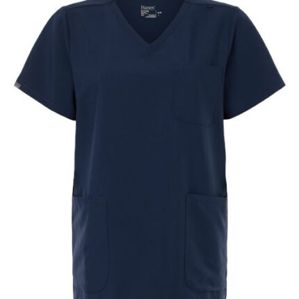 Women's V-Neck 3 Pocket Scrub Top