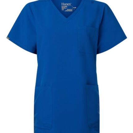 Women's V-Neck 3 Pocket Scrub Top