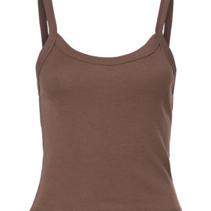 Women's Micro Rib Spaghetti Strap Tank