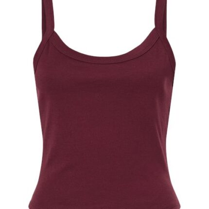 Women's Micro Rib Spaghetti Strap Tank
