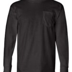 Unisex USA-Made Long Sleeve Pocket T-Shirt