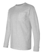 Unisex USA-Made Long Sleeve Pocket T-Shirt - Image 2
