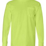 Unisex USA-Made Long Sleeve Pocket T-Shirt