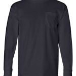 Unisex USA-Made Long Sleeve Pocket T-Shirt