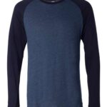 Men's Long Sleeve Jersey Baseball Tee