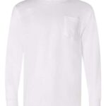 Unisex Union-Made Long Sleeve Pocket T-Shirt