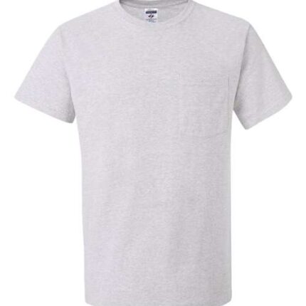 Unisex Dri-Power® 50/50 Pocket T-Shirt
