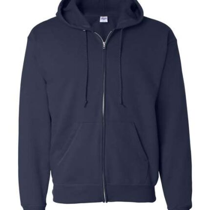 Unisex EcoSmart® Full-Zip Hooded Sweatshirt