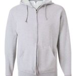 Unisex NuBlend® Full-Zip Hooded Sweatshirt