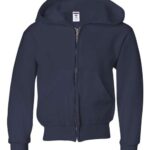 Youth NuBlend® Full-Zip Hooded Sweatshirt