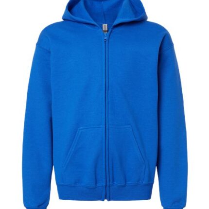 Youth Heavy Blend™ Full-Zip Hooded Sweatshirt