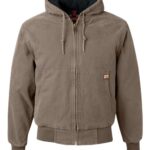 Men's Cheyenne Boulder Cloth™ Hooded Jacket with Tricot Quilt Lining