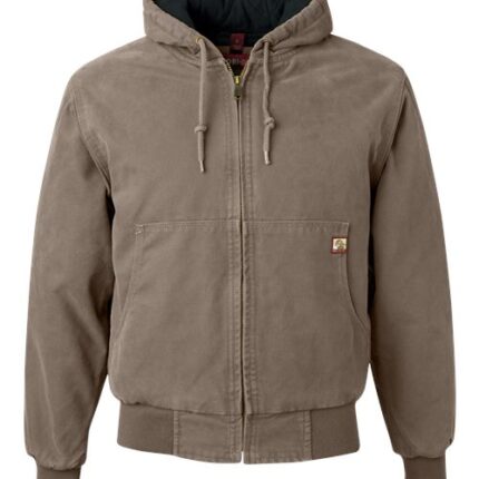 Men's Cheyenne Boulder Cloth™ Hooded Jacket with Tricot Quilt Lining