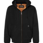 Men's Tall Crossfire Heavyweight Power Fleece Hooded Jacket with Thermal Lining
