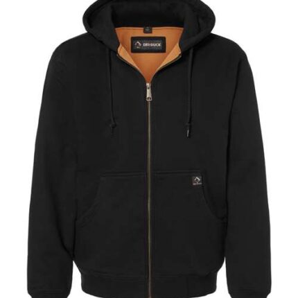 Men's Tall Crossfire Heavyweight Power Fleece Hooded Jacket with Thermal Lining
