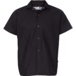Poplin Cook Shirt with Gripper Closures
