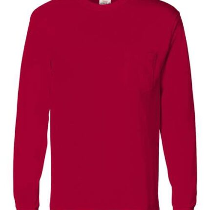 Men's Authentic Long Sleeve Pocket T-Shirt