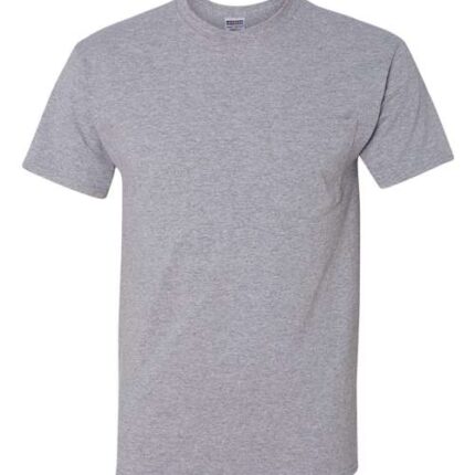 Unisex Dri-Power® 50/50 Pocket T-Shirt