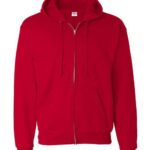 Unisex EcoSmart® Full-Zip Hooded Sweatshirt