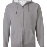 Unisex NuBlend® Full-Zip Hooded Sweatshirt