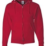 Unisex NuBlend® Full-Zip Hooded Sweatshirt