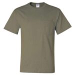 Unisex Dri-Power® 50/50 Pocket T-Shirt