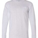 Unisex USA-Made Long Sleeve Pocket T-Shirt