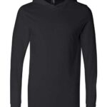 Unisex Jersey Hooded Long Sleeve Tee