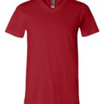 Unisex Jersey V-Neck Tee