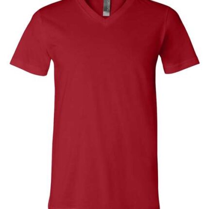 Unisex Jersey V-Neck Tee