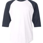 Youth B-Core Three-Quarter Sleeve Baseball T-Shirt