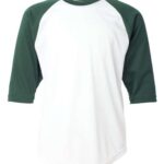 Youth B-Core Three-Quarter Sleeve Baseball T-Shirt