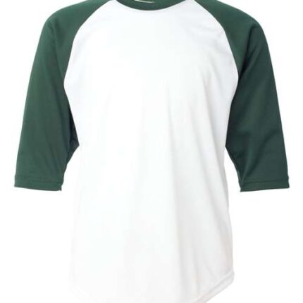 Youth B-Core Three-Quarter Sleeve Baseball T-Shirt