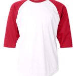 Youth B-Core Three-Quarter Sleeve Baseball T-Shirt