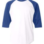 Youth B-Core Three-Quarter Sleeve Baseball T-Shirt