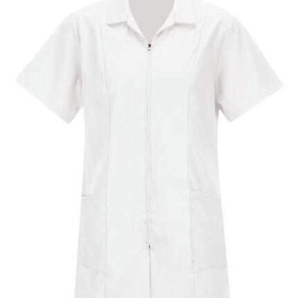 Women's Zip Front Smock