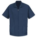 Unisex Zip-Front Smock