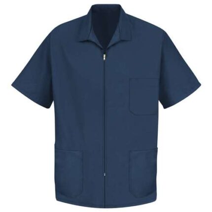 Unisex Zip-Front Smock