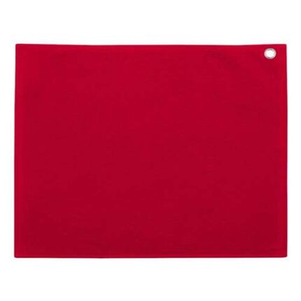 Velour Hemmed Towel with Grommet & Hook