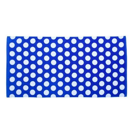 Polka Dot Velour Beach Towel