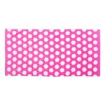 Polka Dot Velour Beach Towel