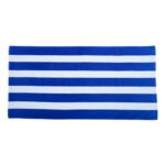 Cabana Stripe Velour Beach Towel