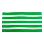 Cabana Stripe Velour Beach Towel