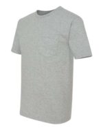 Unisex USA-Made Midweight Pocket T-Shirt - Image 2