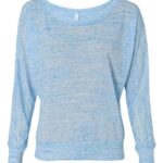 Women’s Flowy Off Shoulder Long Sleeve Tee