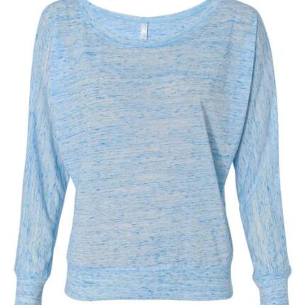 Women’s Flowy Off Shoulder Long Sleeve Tee