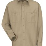 Men's Long Sleeve Work Shirt