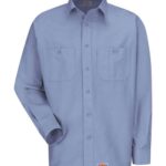 Men's Long Sleeve Work Shirt