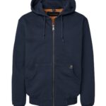 Men's Tall Crossfire Heavyweight Power Fleece Hooded Jacket with Thermal Lining